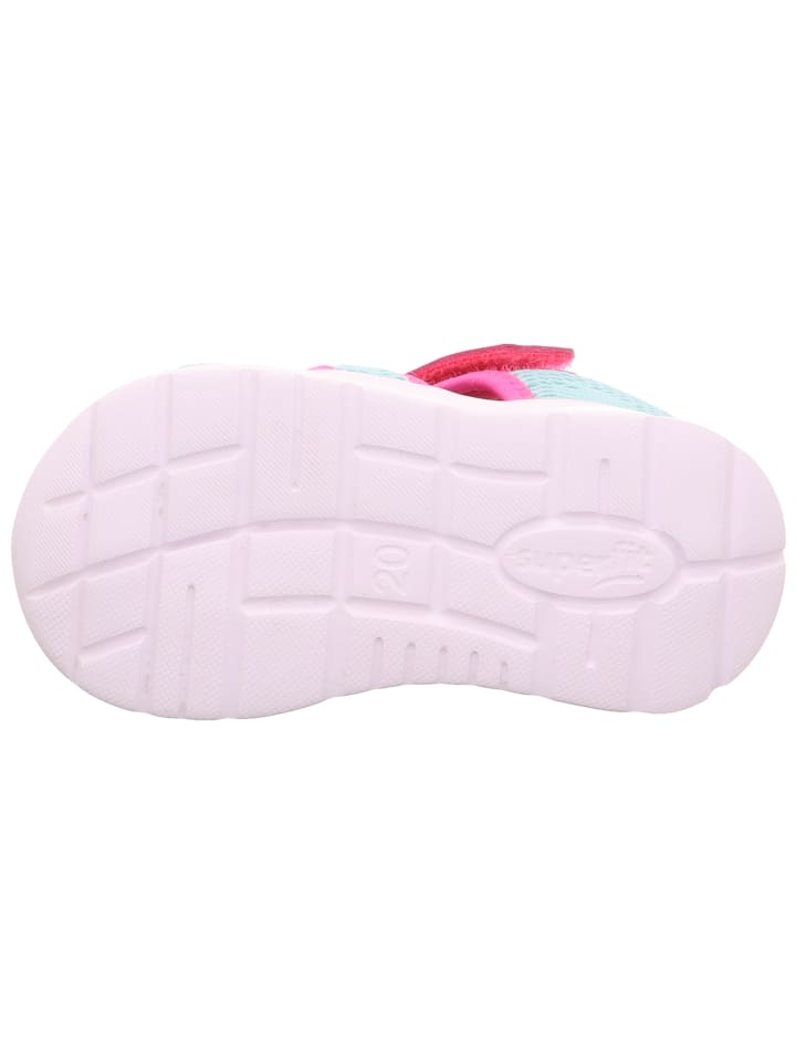 superfit Lauflernsandale WAVE in Hellgrün/Pink günstig kaufen