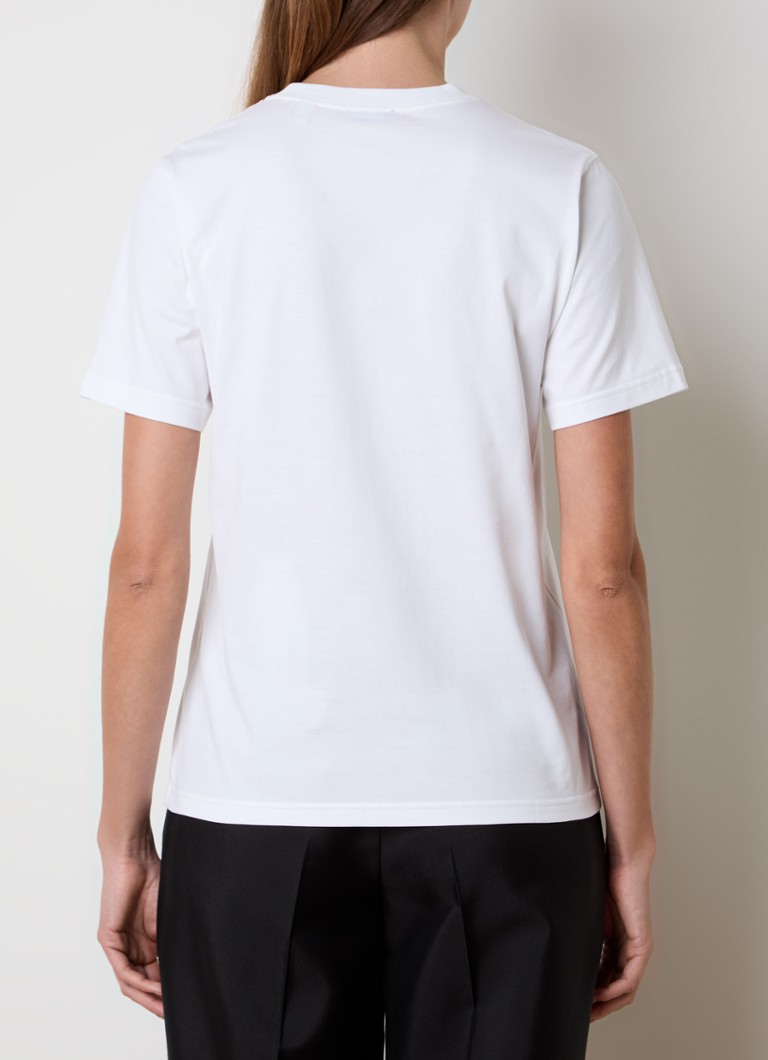 T-shirt Burberry Margot in cotone biologico con logo stampato