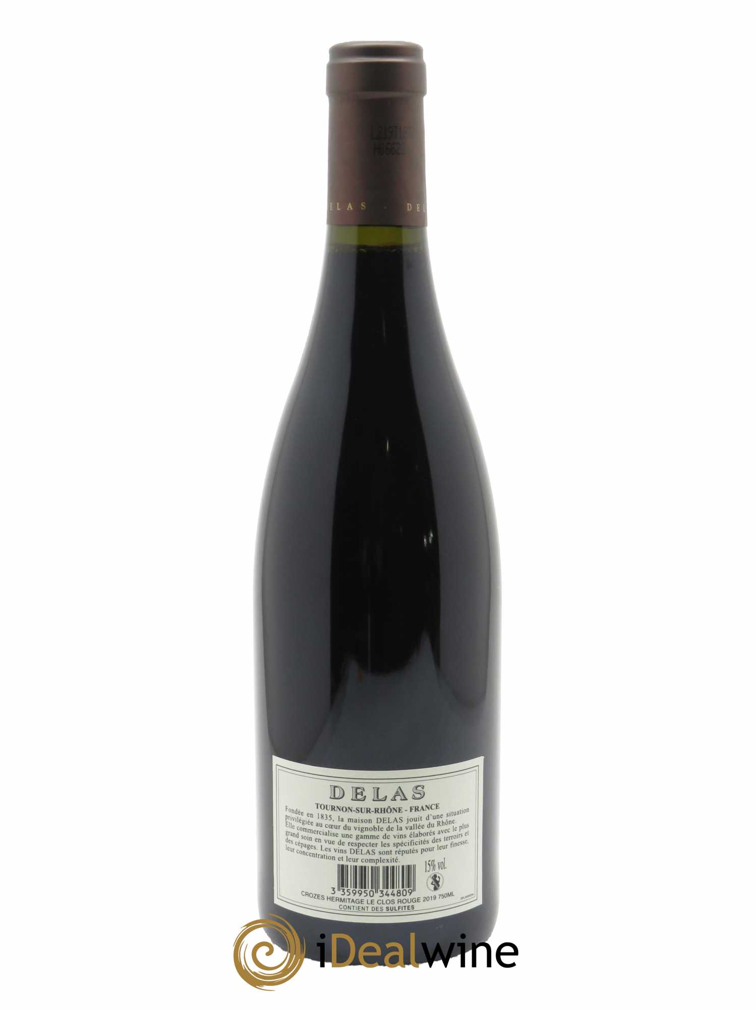 Crozes-Hermitage Le Clos Delas Frères  2019 - Lot de 1 Bouteille