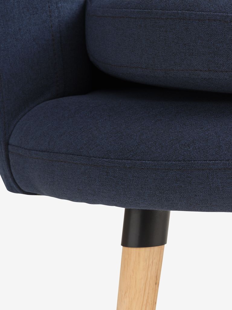 GISTRUP Sofa 3-osobowa GISTRUP tkanina w kolorze granatowym