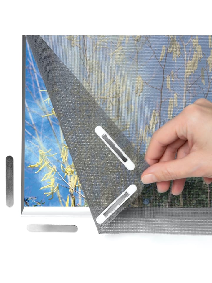 HOBERG Fenster-Pollenschutz 150 x 130 cm Fliegengitten Moskitonetz günstig kaufen onesize