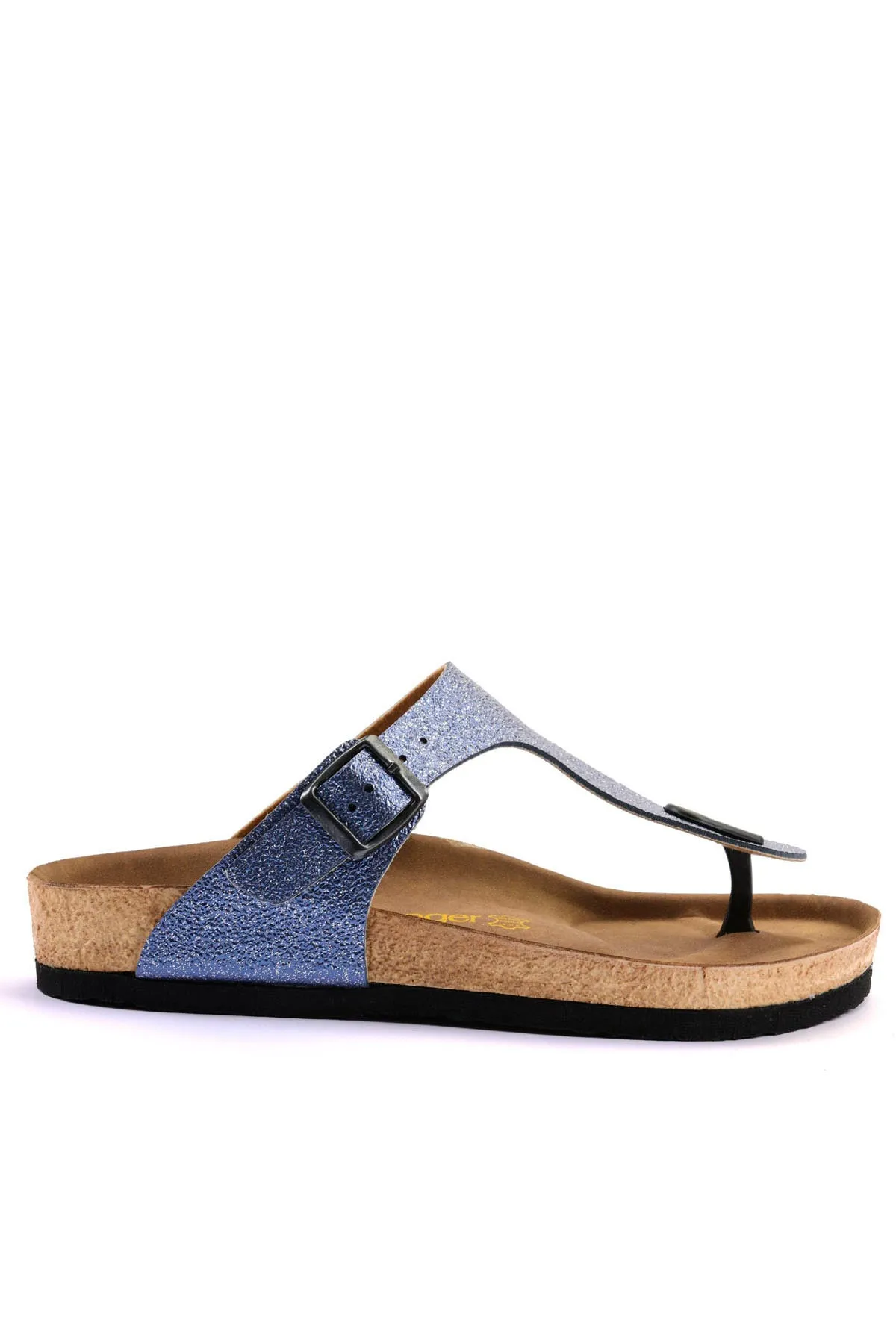 Slazenger  Luke Damen-Hausschuhe, blau glitzernd