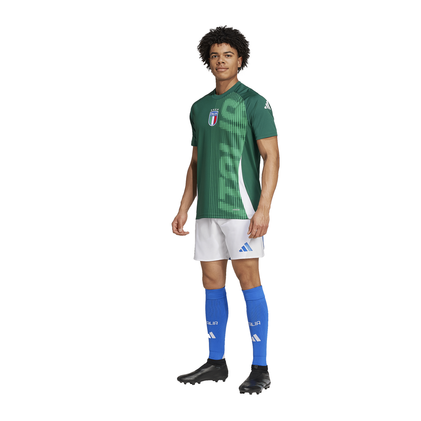 adidas Italien Prematch Shirt Grün