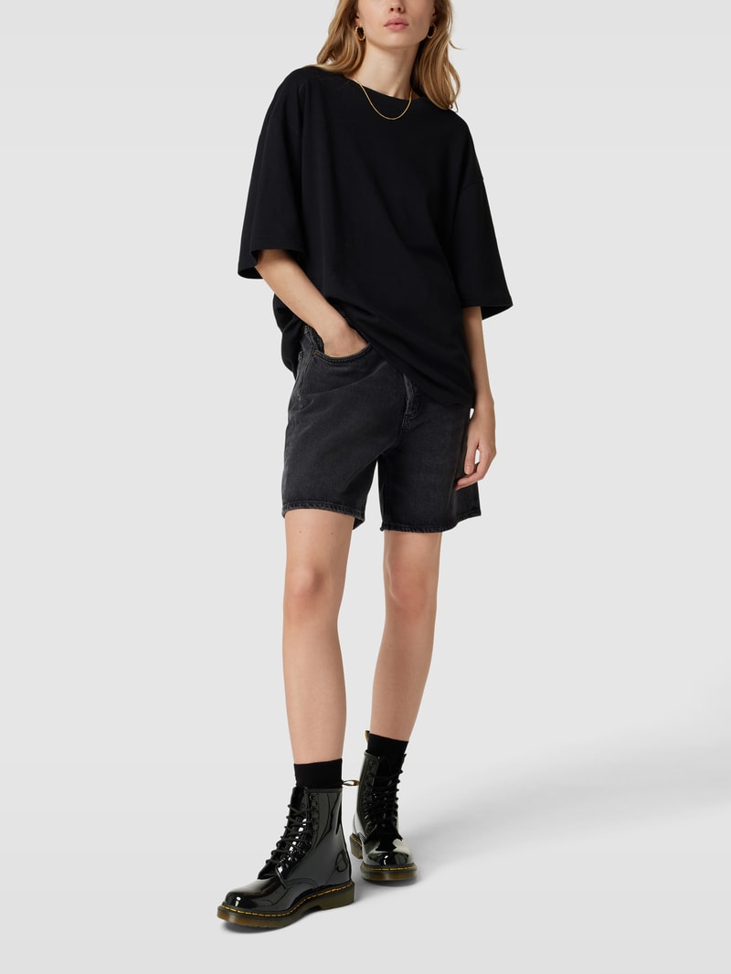 Schnürboots aus Leder Modell '1460' in schwarz
