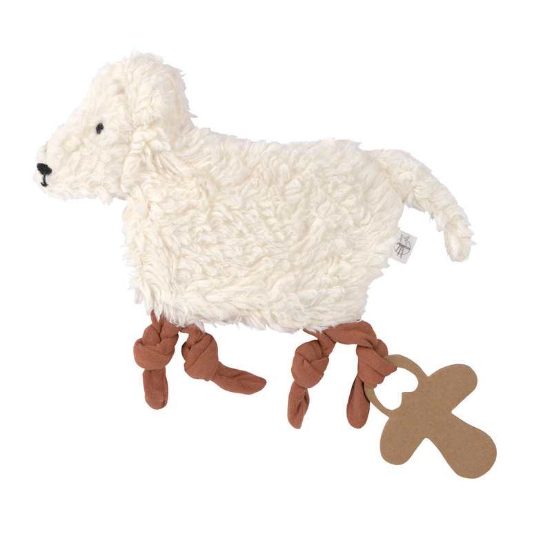Attache sucette doudou Tiny Farmer Mouton Lässig