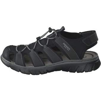 Rieker Sandale in schwarz