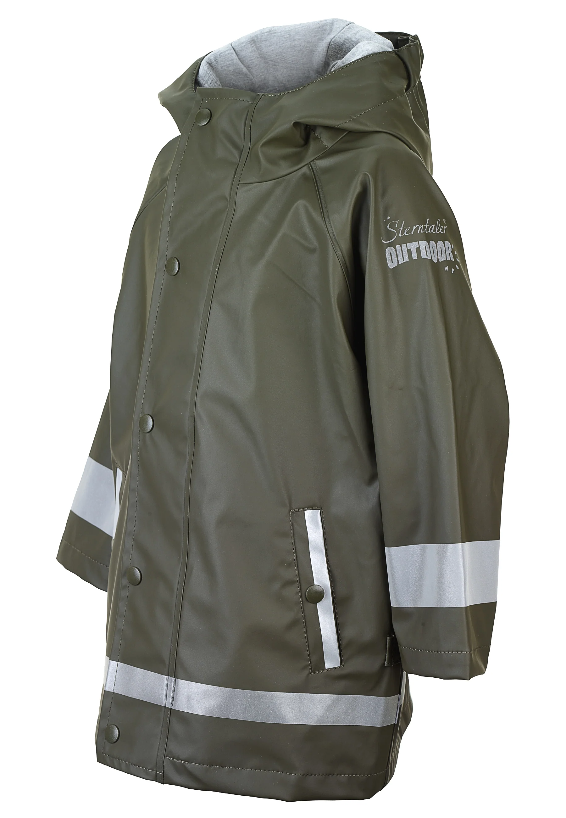 Regenjacke ungefüttert mit Reflektoren,wasserdicht