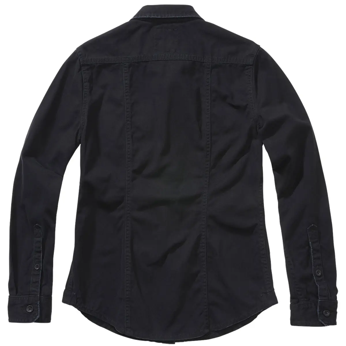 Ladies Vintage Shirt langarm schwarz