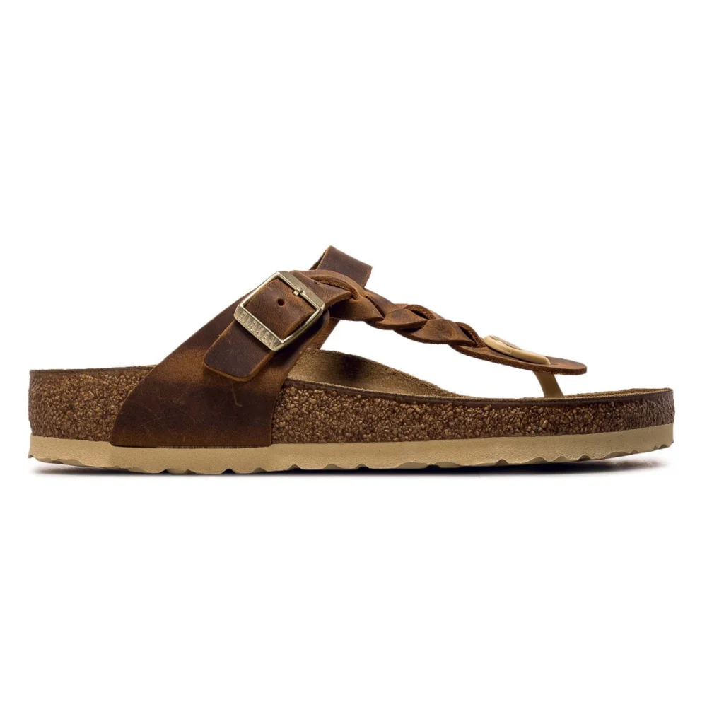 Birkenstock Gizeh Braided FL 1021355 / braun