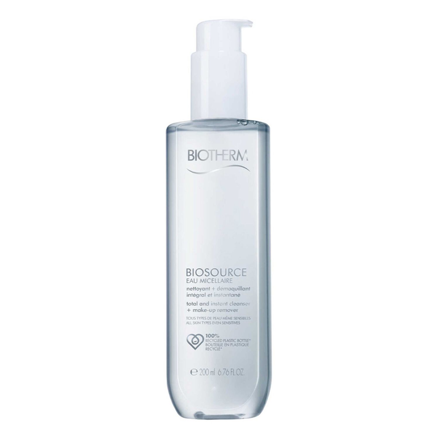 Biotherm Biosource Eau Micellaire Nettoyante et Démaquillante 200 ml