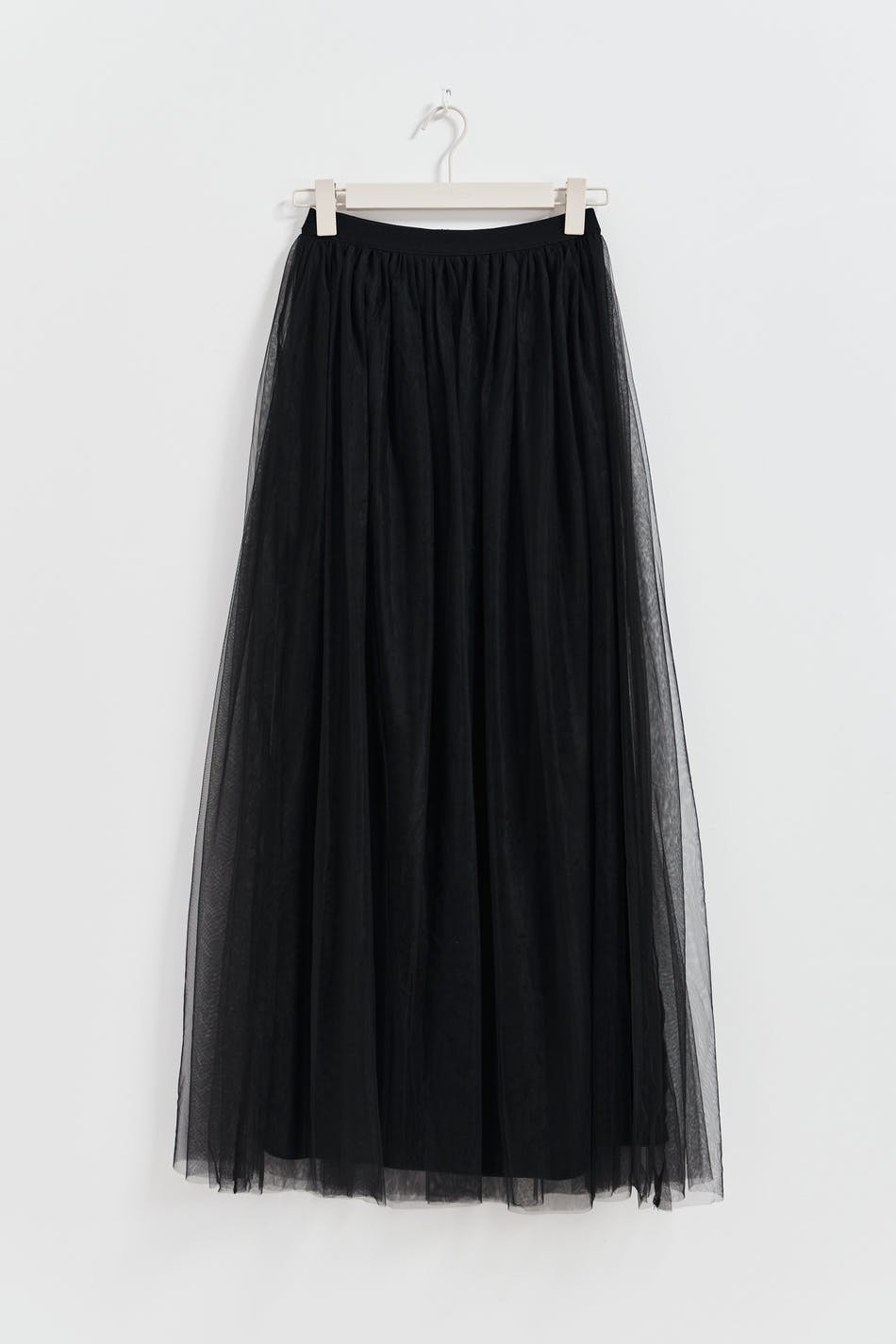 Maxi tulle skirt