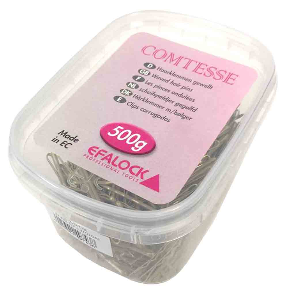 Efalock Comtesse Haarklemme gold 5cm 500 g
