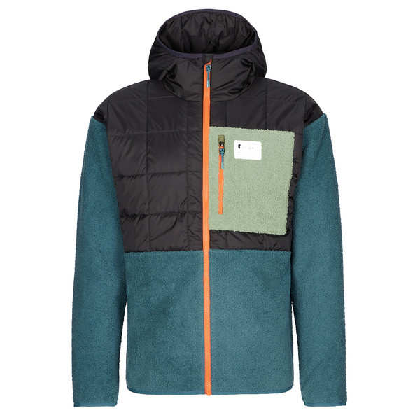 TRICO HYBRID HOODED JACKET Herren - Fleecejacke