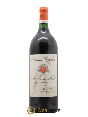 Château Poujeaux  1990 - Lot de 1 Magnum