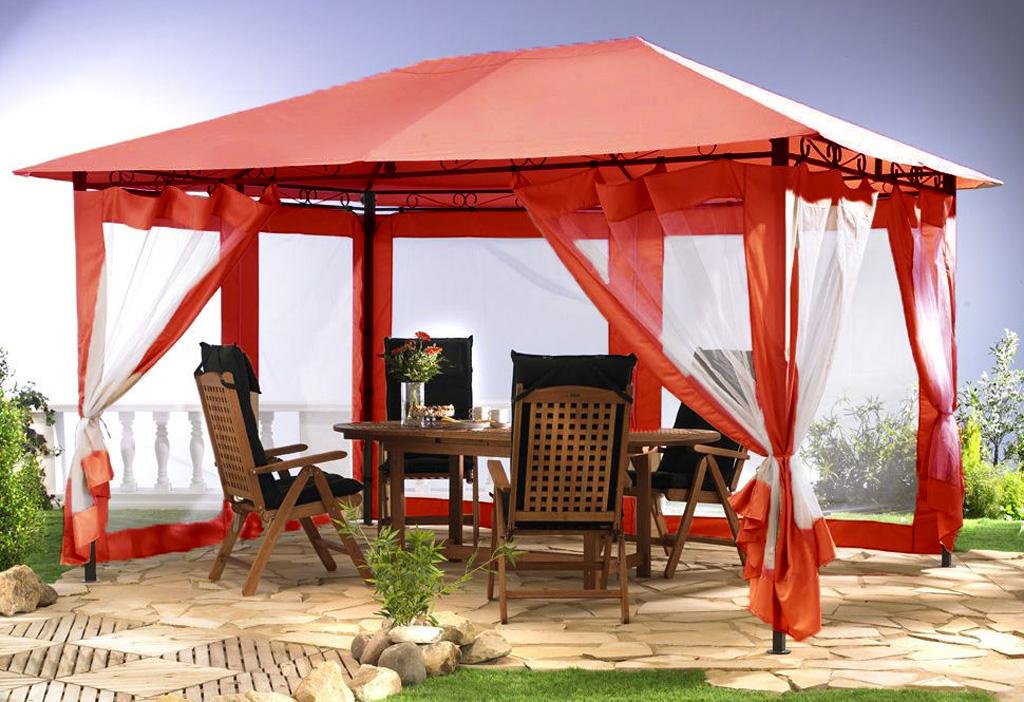 Grasekamp Ersatzdach zu Gartenpavillon Antik Pavillon Partyzelt 3x4m Terra