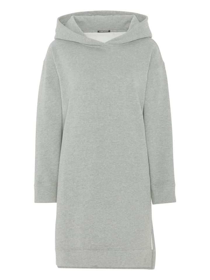 Chiemsee Long-Hoodie in Grau günstig kaufen