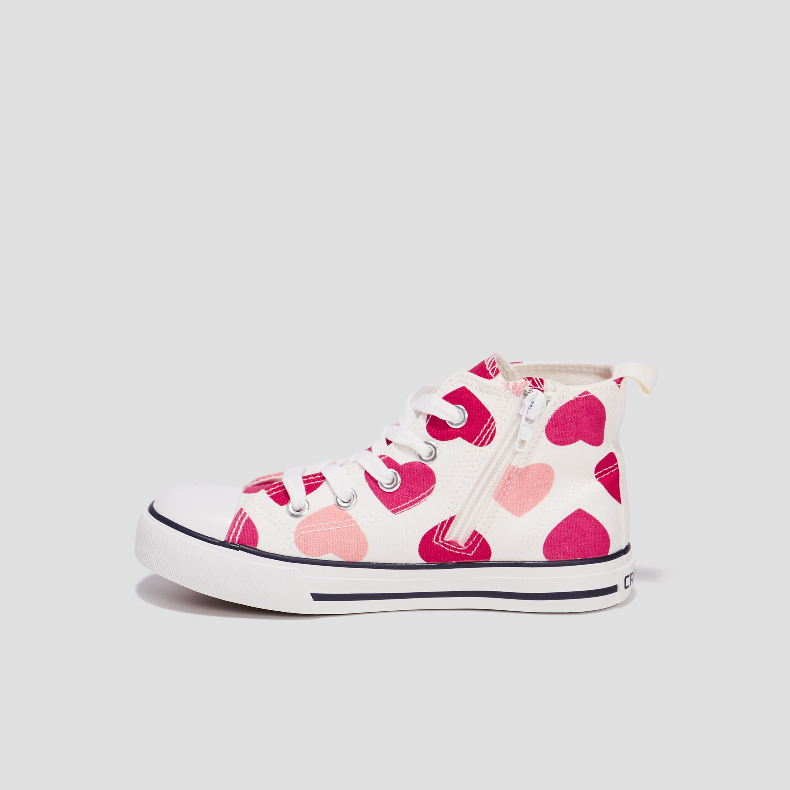 Tennis montantes en toile Creeks multicolore fille | La Halle