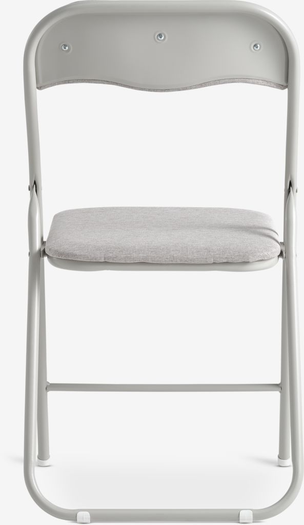 Chaise pliante VOEL, tissu VOEL couleur sable clair