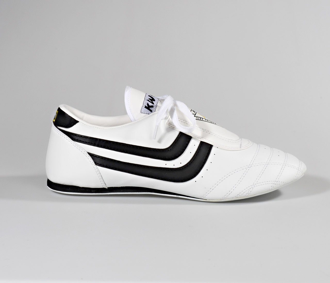 KWON Kampfsportschuhe Chosun Plus weiß Slipper Karate Taekwondo Sneaker Leichte Sportschuhe, mit Schürung, Budoschuhe