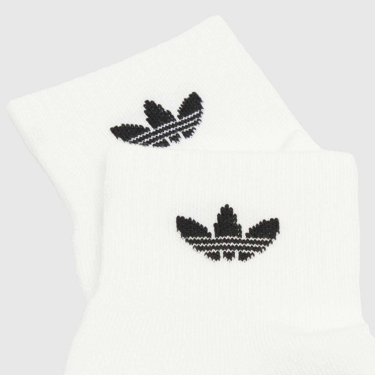adidas fehér és fekete eredeti bokazokni 6-os csomag
