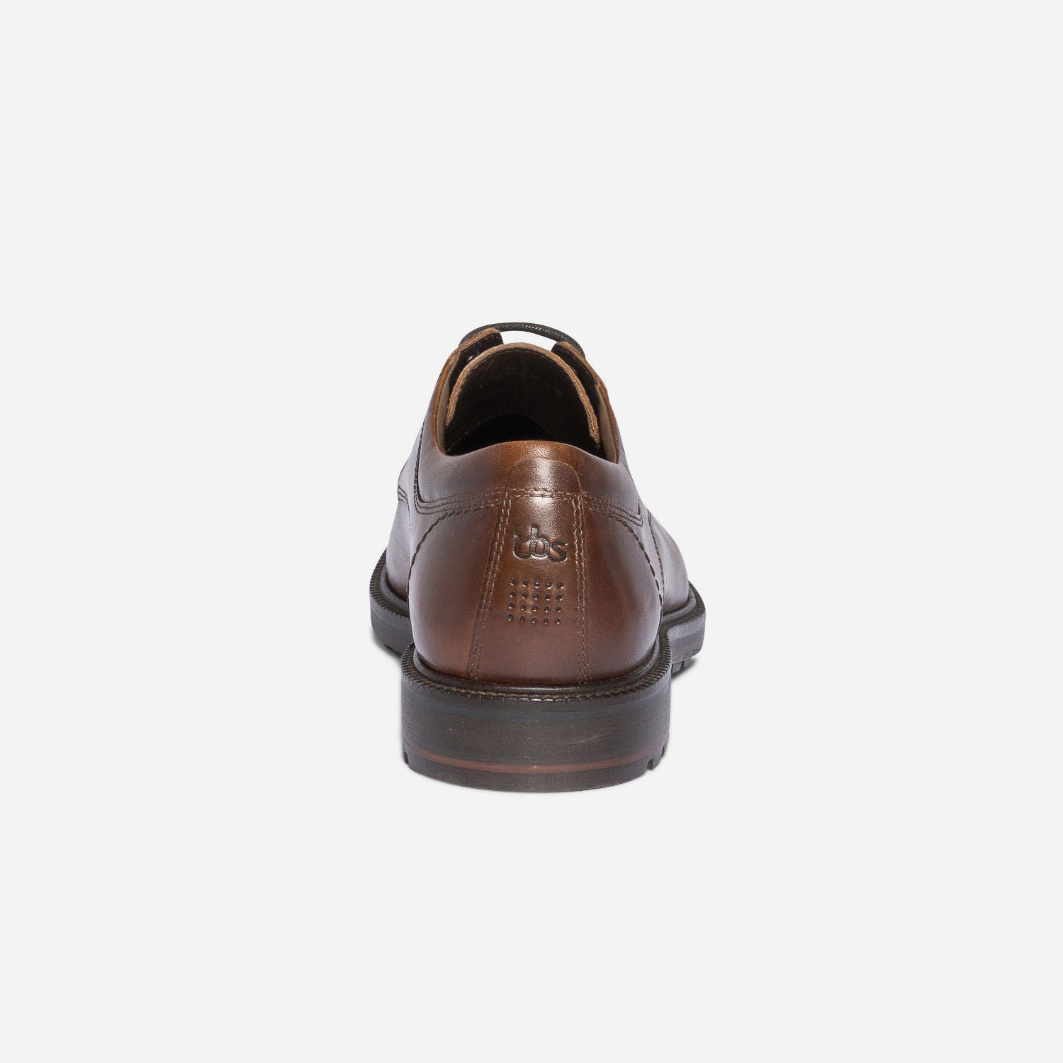 Derby TBS marron en cuir