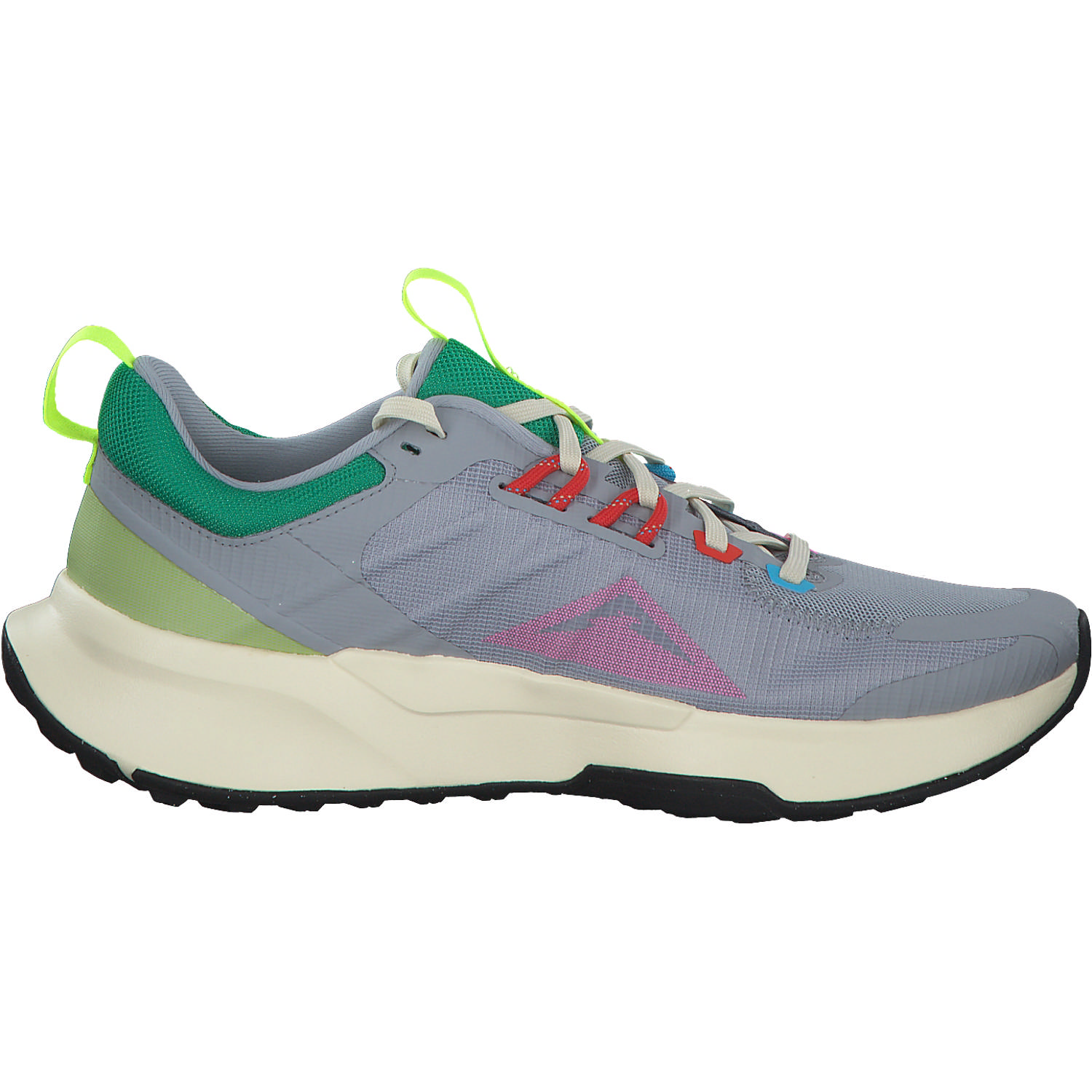 Nike Juniper Trail 2 DM0821, Sneakers Low, Damen, wolf grey/volt gold/st green