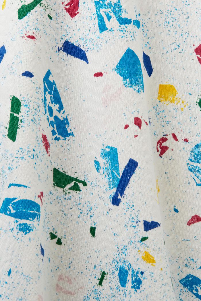 Hoodie aus Bio-Baumwolle mit Print