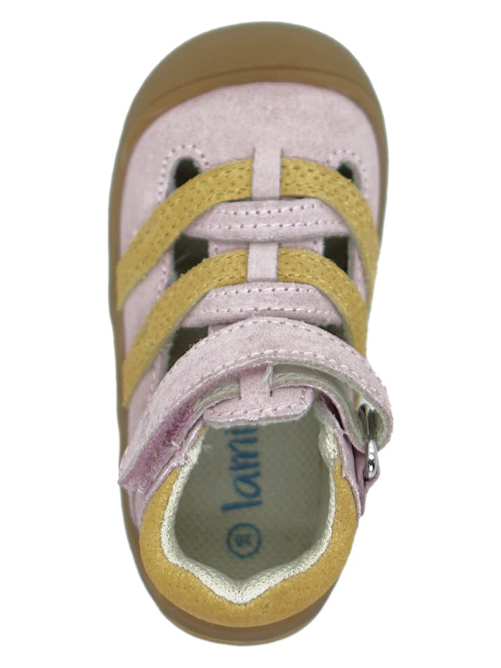 lamino Leder-Halbsandalen in Rosa günstig kaufen
