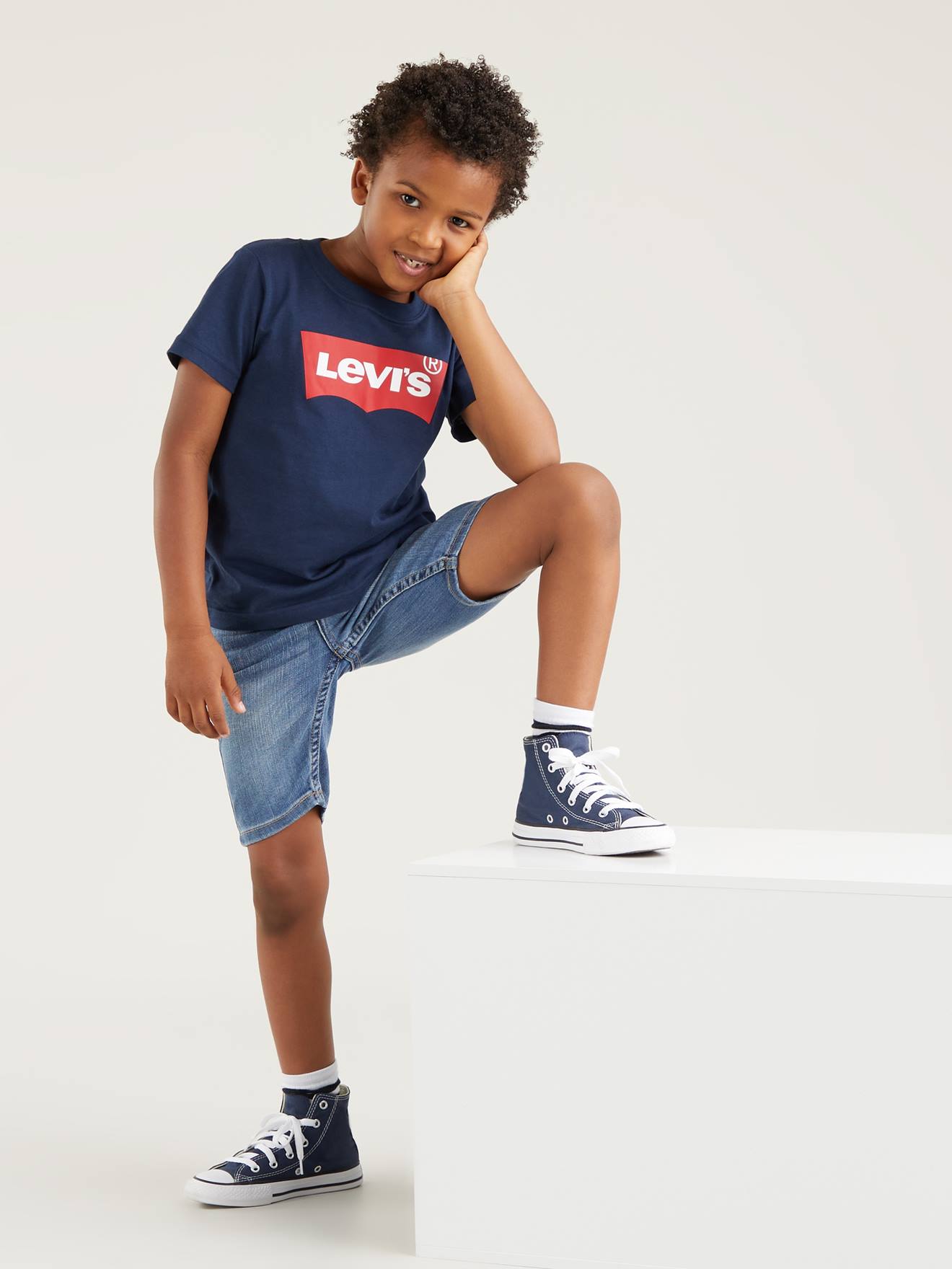 Levis Jungen T-Shirt BATWING Levi's - blau