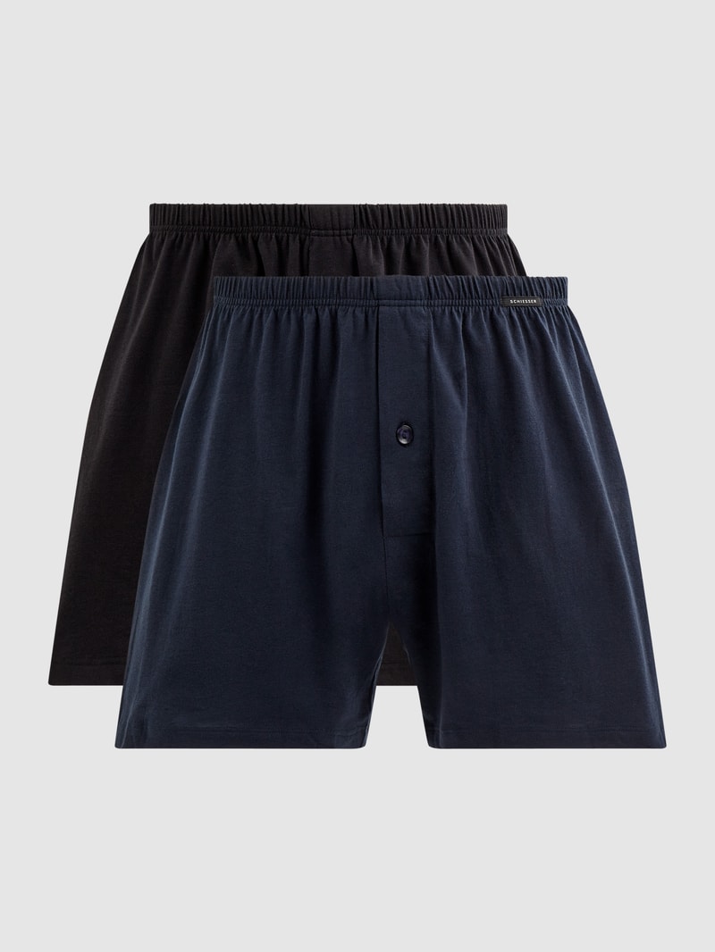 Boxershorts aus Jersey im 2er-Pack in jeans