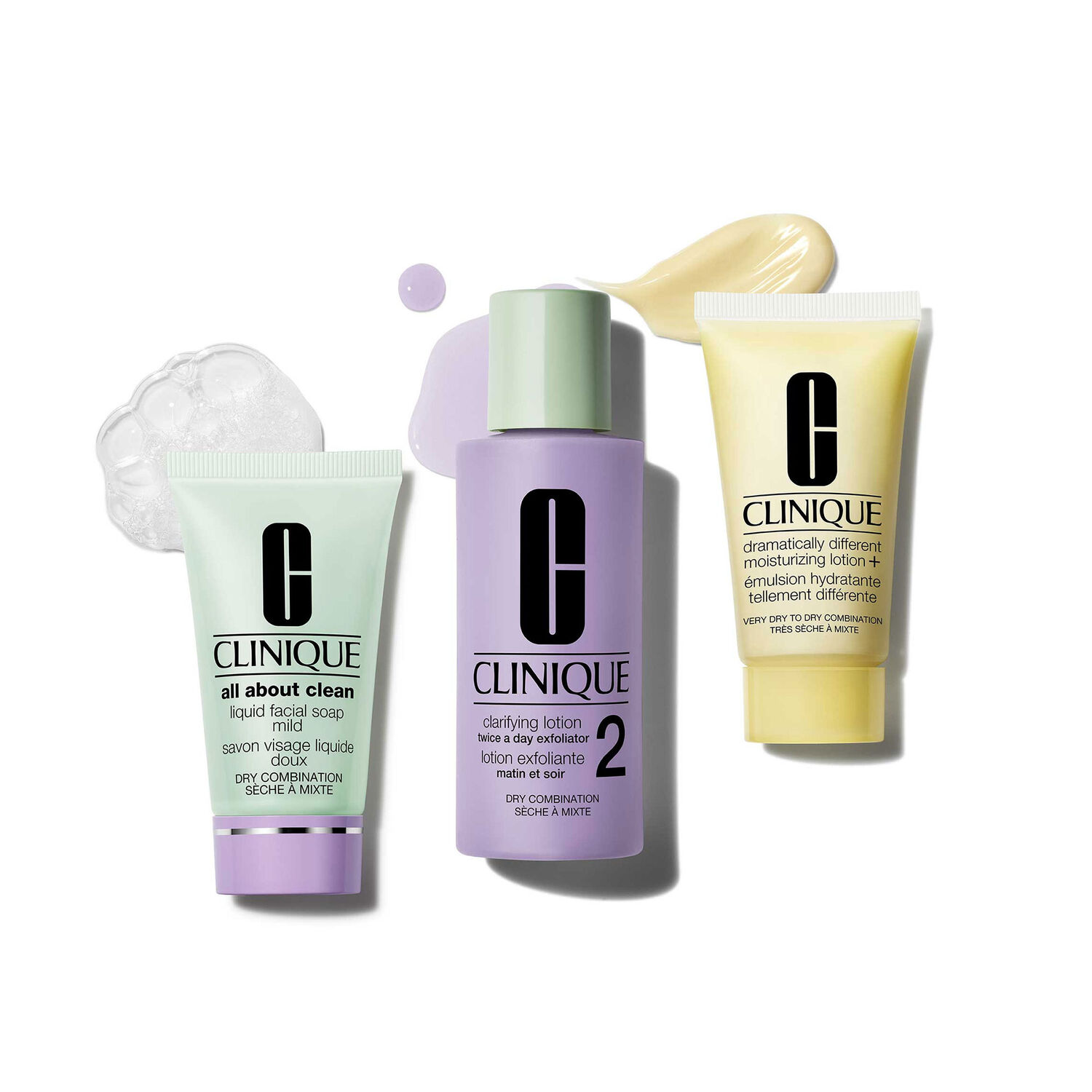 Clinique Basic 3 Temps Kit Découverte Peaux sèches à mixtes