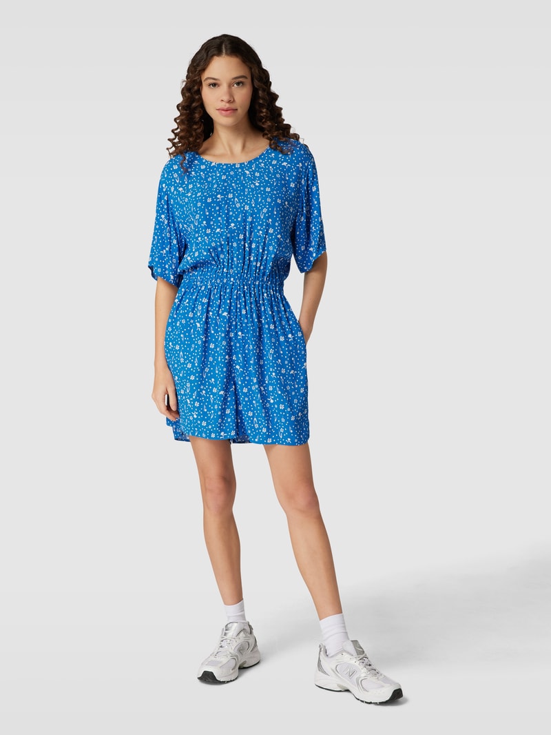 Playsuit mit elastischem Bund in blau