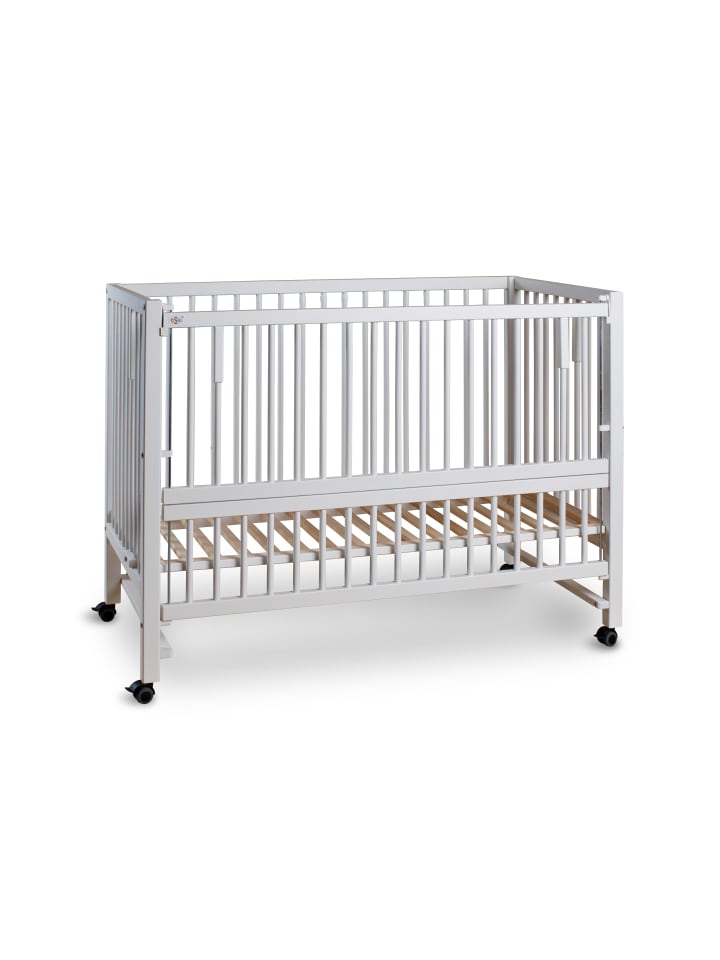 tiSsi tiSsi® XXL Anstell- / Beistellbett  HAJO Buche WEISS  124x64 cm günstig kaufen onesize
