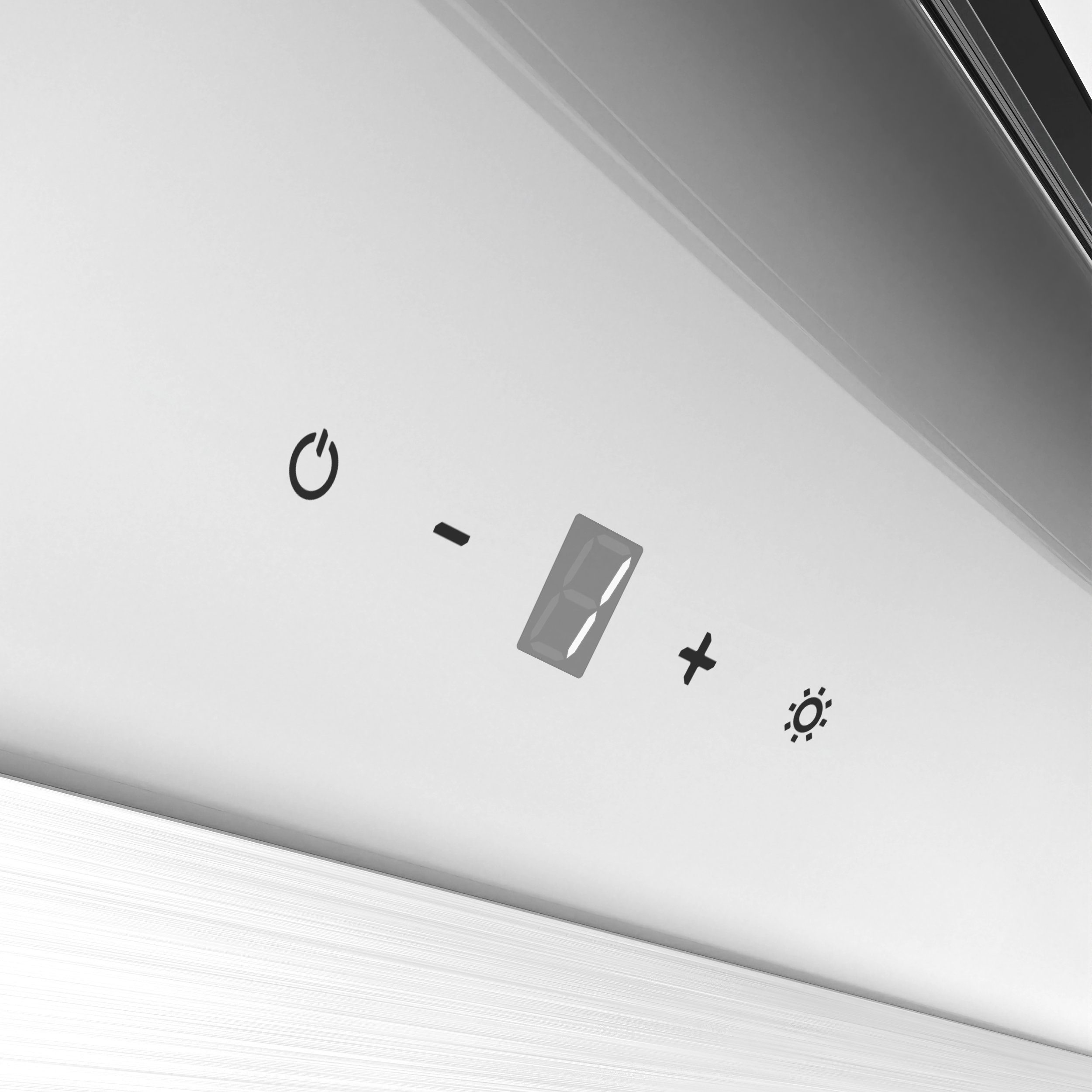 CIARRA Kopffreihaube VM6736NW, A+++ 650m³/h Dunstabzugshaube 60cm WIFI + APP & Touch Control Booster