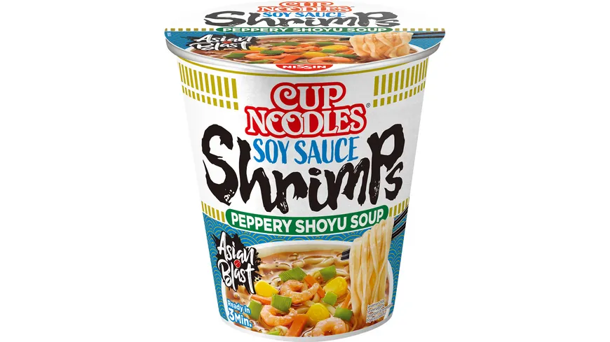 Nudelsuppen-Snack Geschmack Shrimps 63 g
