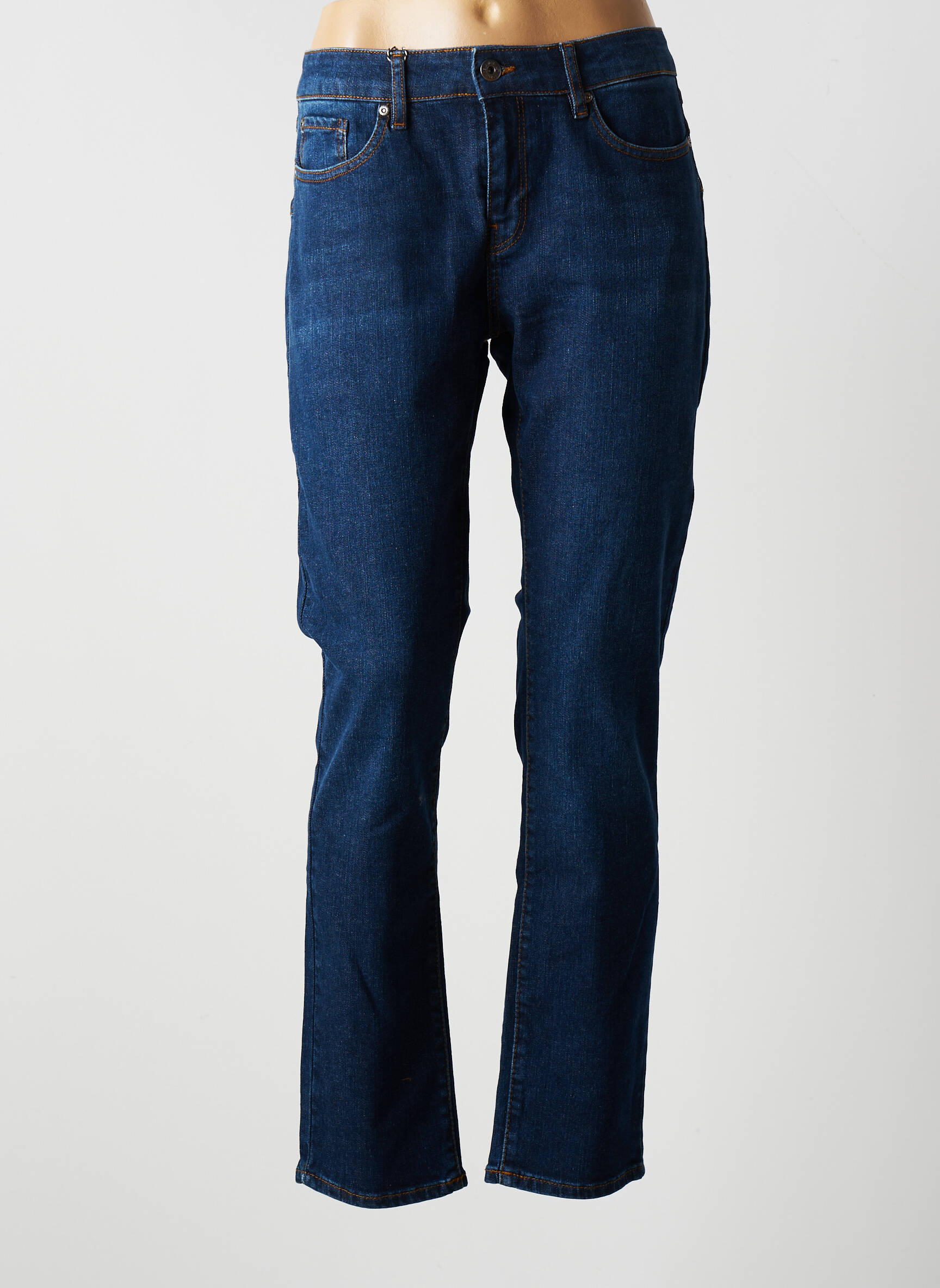 Esprit De La Mer Jeans Coupe Slim Femme couleur bleu