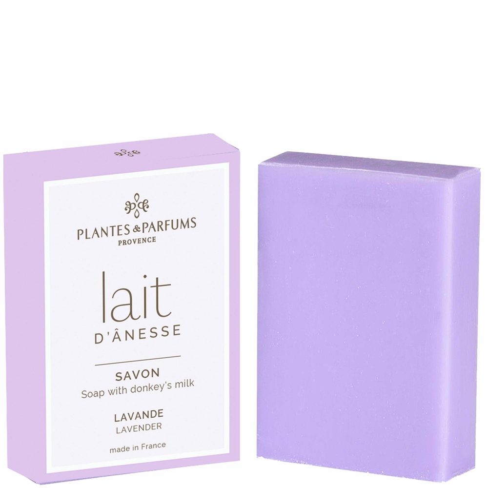 Plantes et Parfums Lait d'Ânesse parfum Lavande Savon doux parfumé