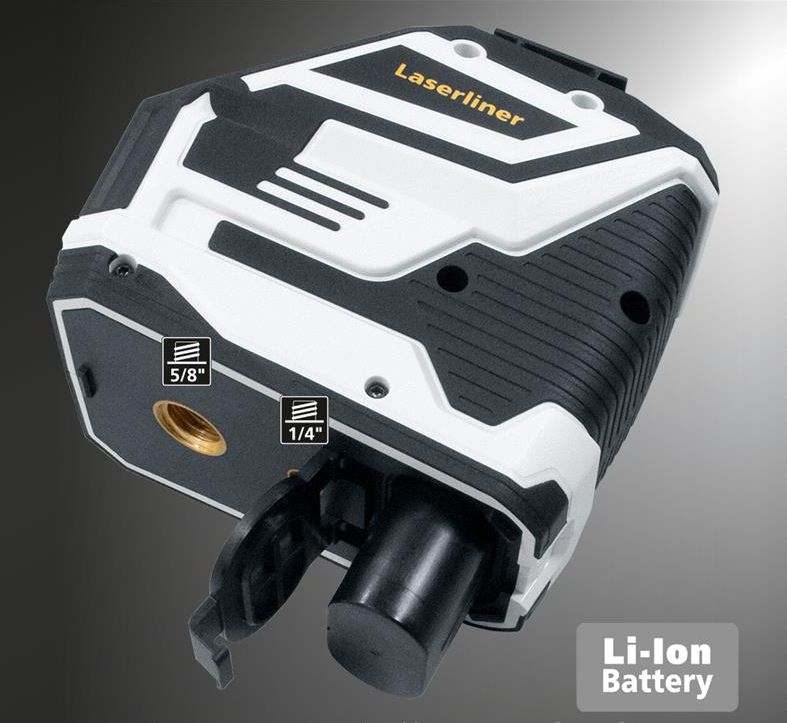 Laserliner 031.550L X2-Laser 360°-Linienlaser mit Magnetklemme und Wandhalterung