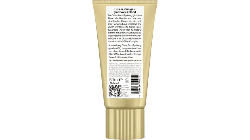 Plantur 39 Color Blond Farb-Spülung 150 ml