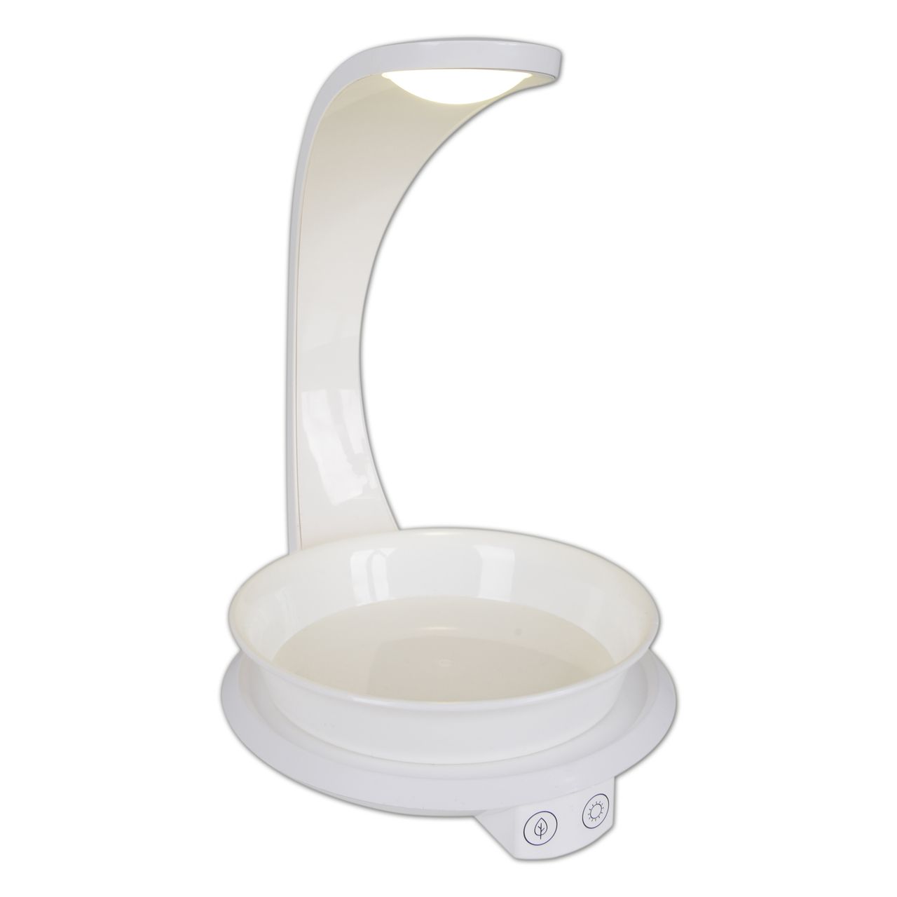 Näve Leuchten LED Pflanzen-Tischleuchte h:24cm
