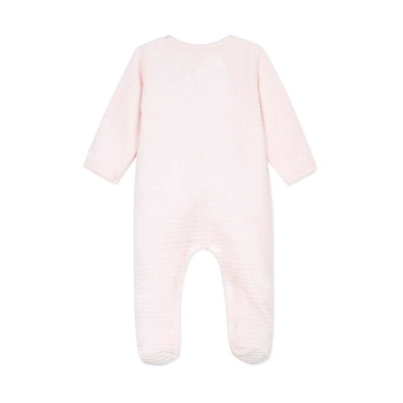 Dors-bien bébé fille en velours ottoman bio Absorba