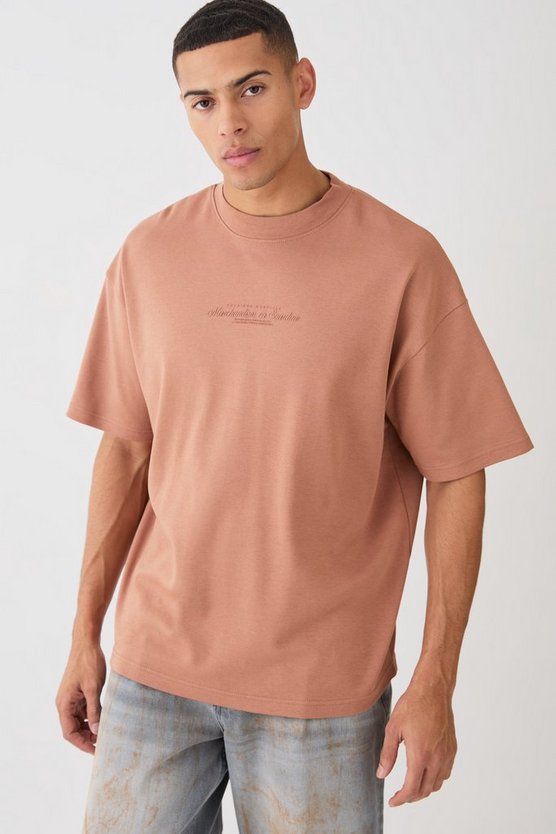 Oversize T-Shirt mit Print
