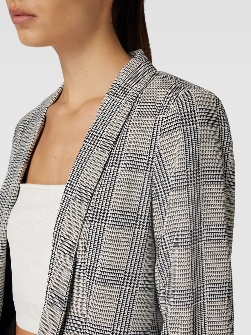 Blazer mit  Animal-Print Modell 'BOSELLA' in black
