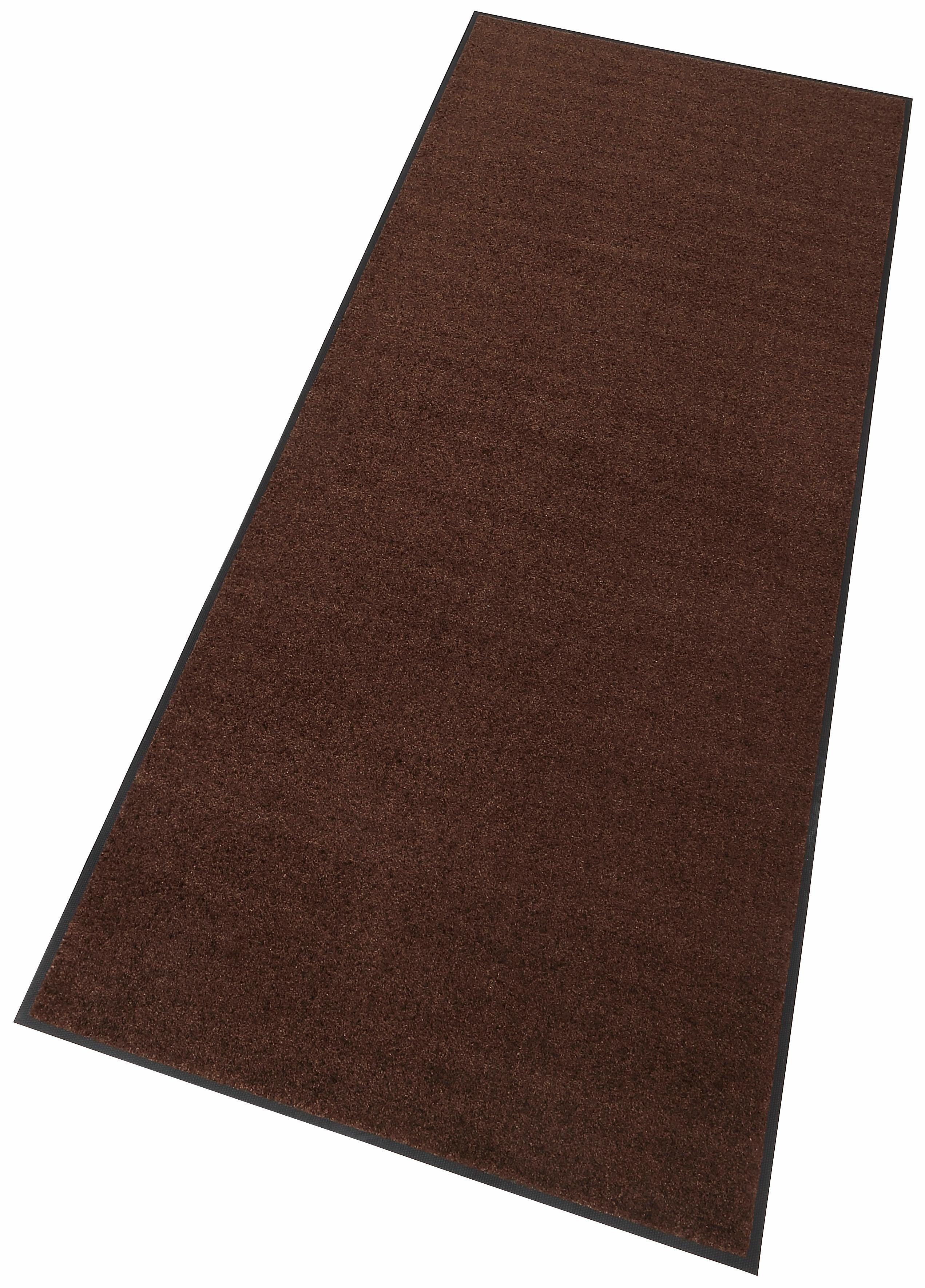 Läufer Trend Uni, wash+dry by Kleen-Tex, rechteckig, Höhe: 7 mm, Schmutzfangläufer, rutschhemmend, In- und Outdoor geeignet, waschbar