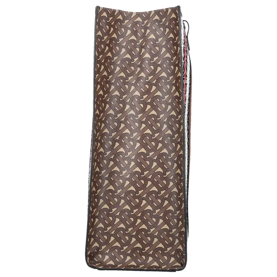 Burberry - Shopper MONOGRAM Canvas - braun