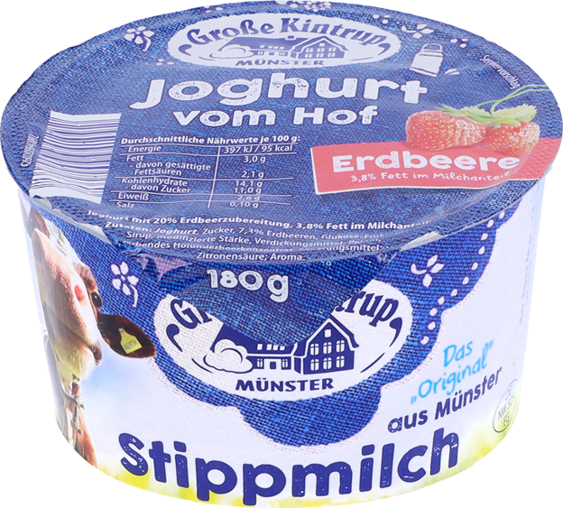 Große Kintrup Joghurt Frucht Erdbeere
