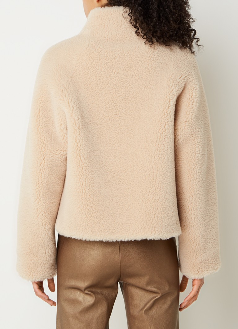 STUDIO AR by Arma Mallow reversible teddy jacket in wool blend