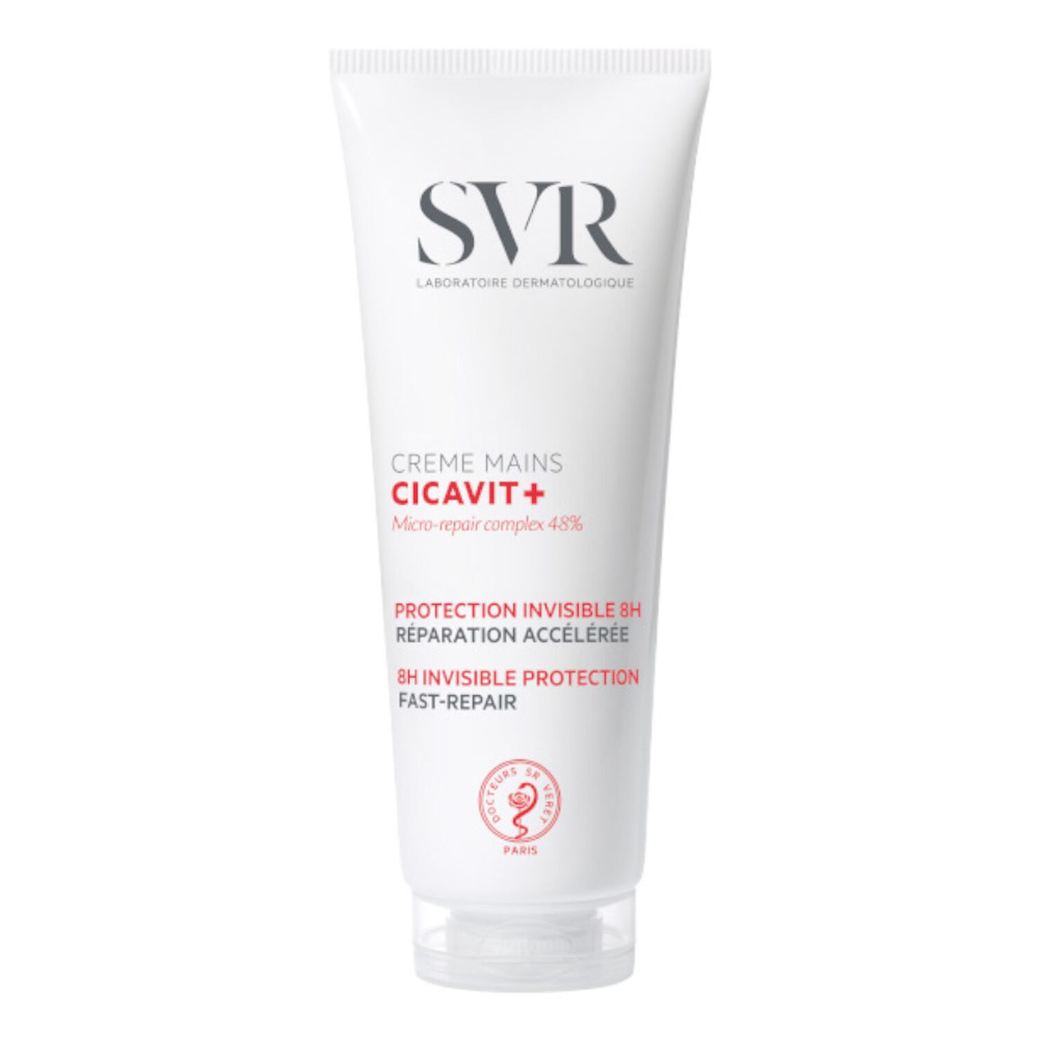 SVR Cicavit+ Crème Mains Protection Invisible 8h - Réparation Accélérée 75G