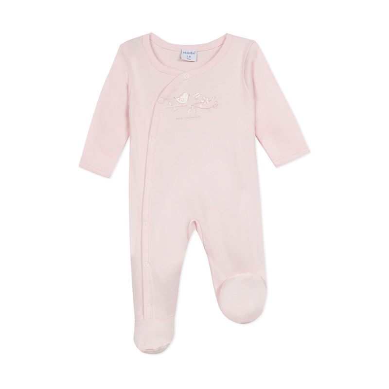 Dors-bien bébé rose en coton mixte Absorba