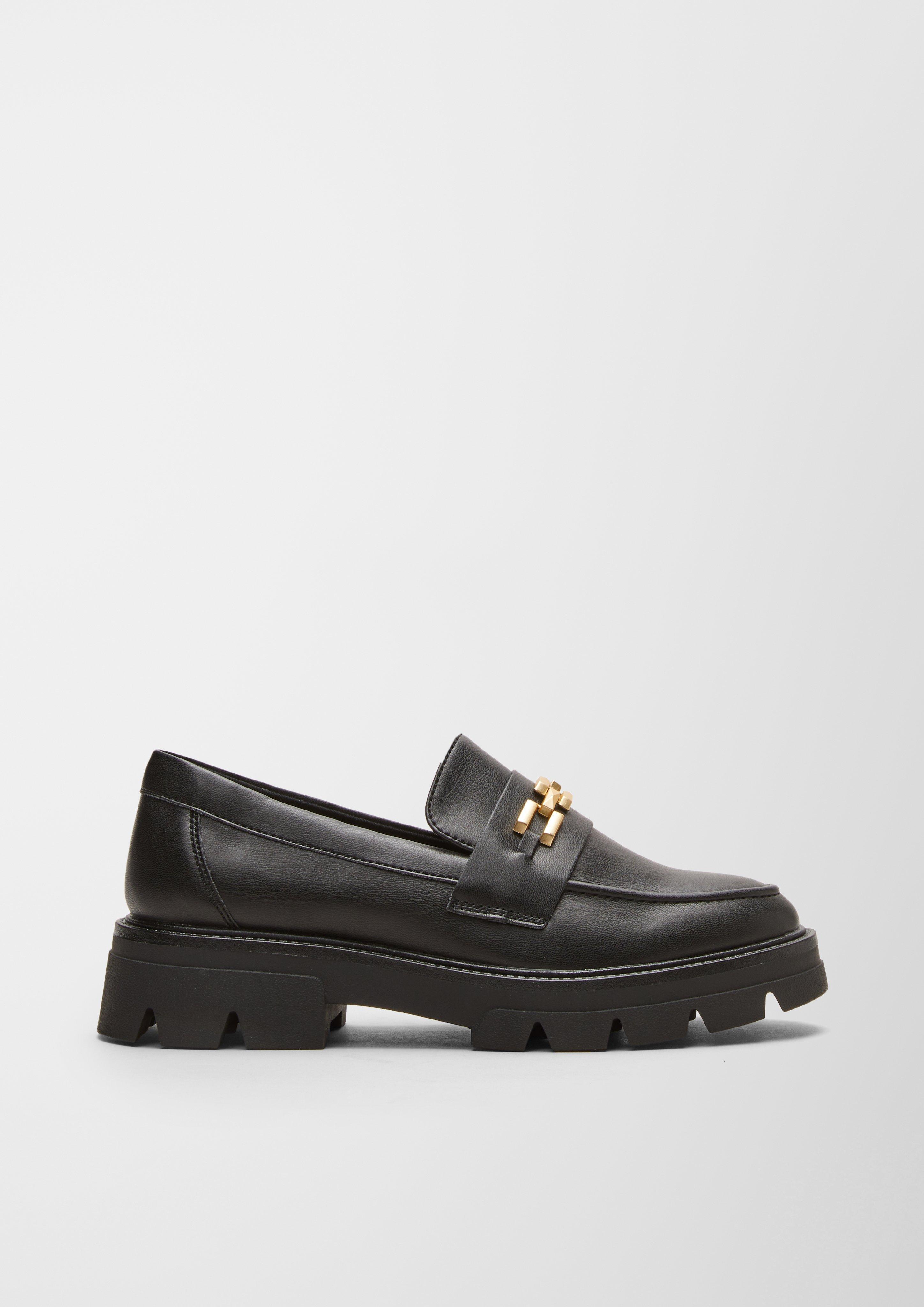 Chunky Slipper mit Schmuck-Detail  6007335-001